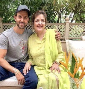 Hrithik Roshan With His Sister